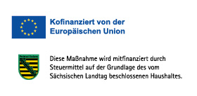 Gefördert durch die Europäische Union und den Freistaat Sachsen (EFRE/ESF)