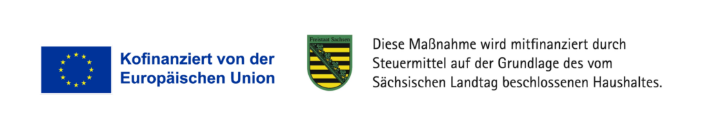 EU Sachsen Logos